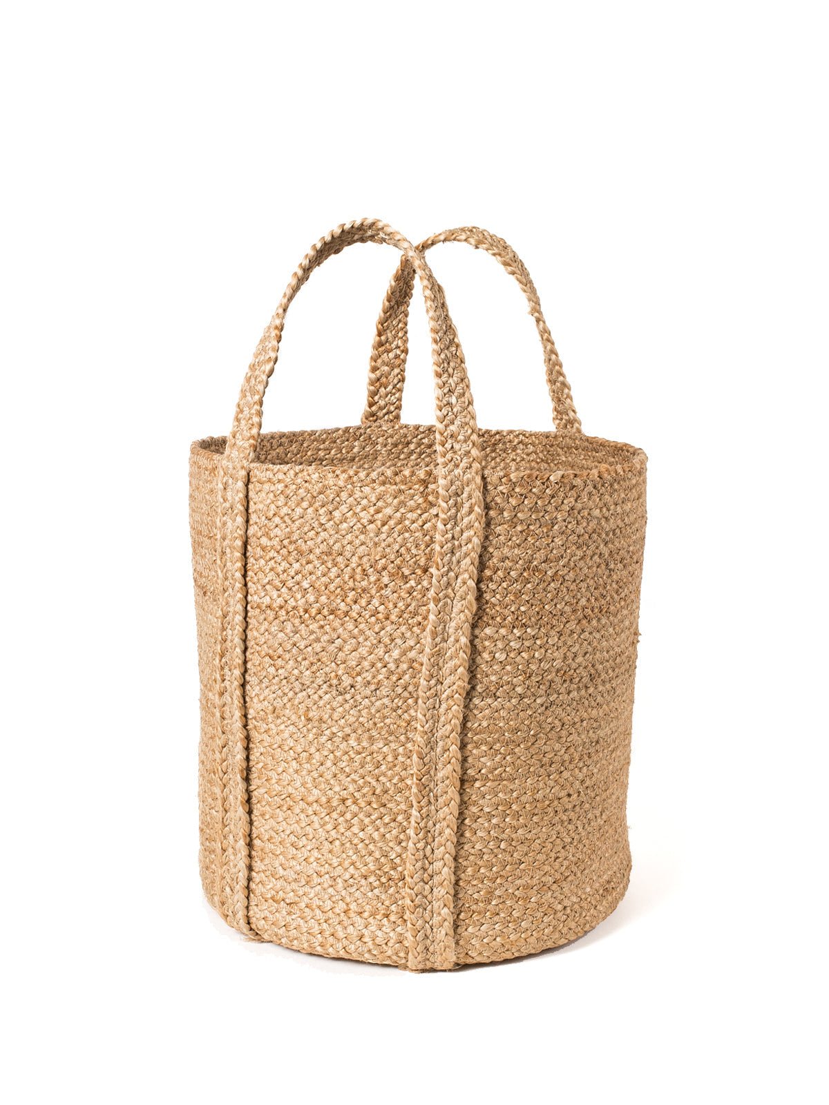 Kata Basket with handle - Natural - Takoa Home Decor