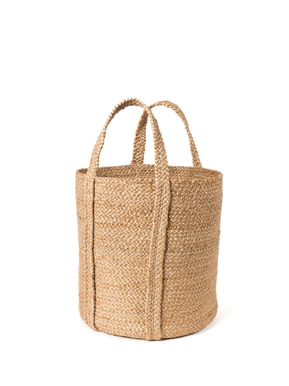 Kata Basket with handle - Natural - Takoa Home Decor