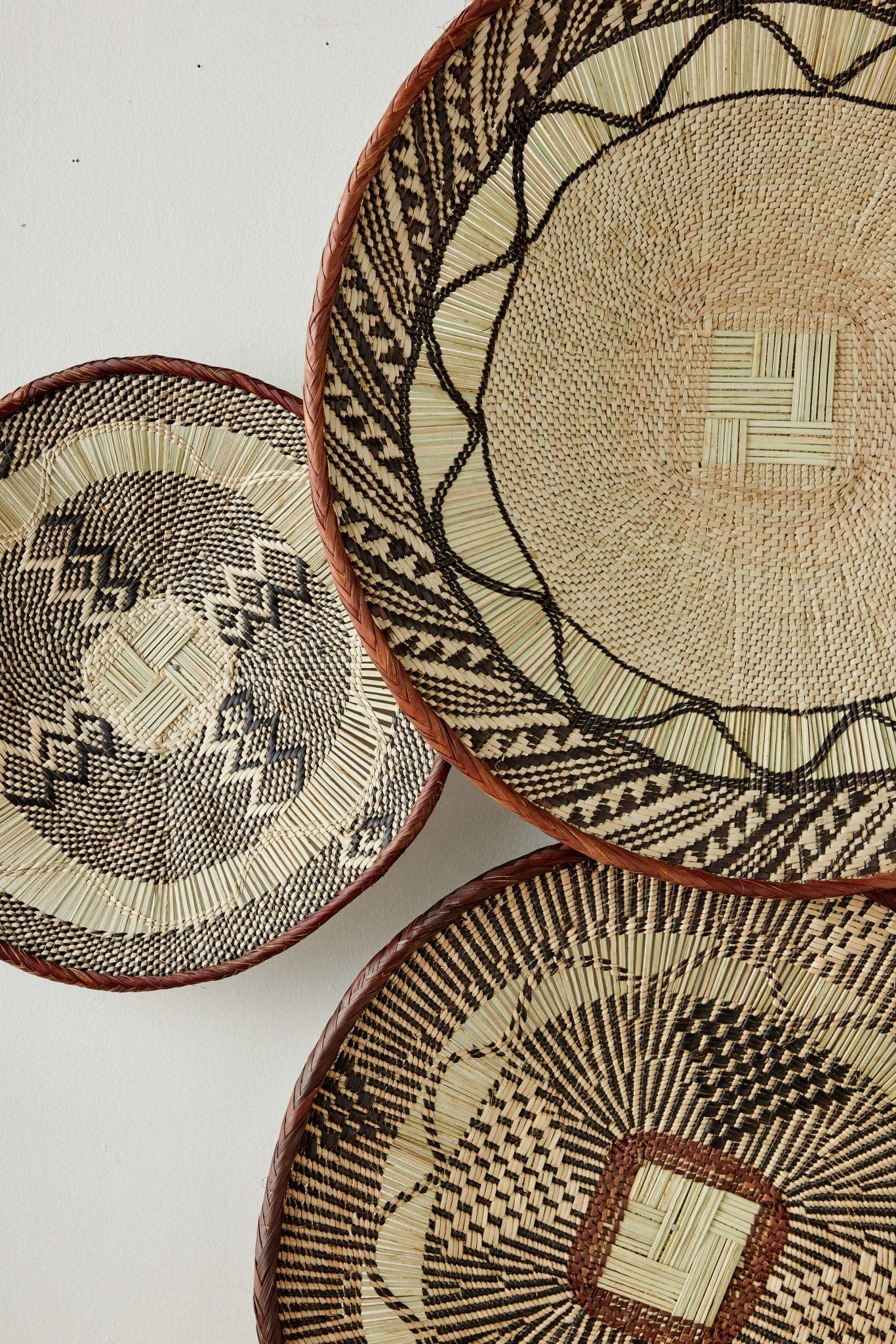 Binga Lace Patterned Basket - Takoa Home Decor