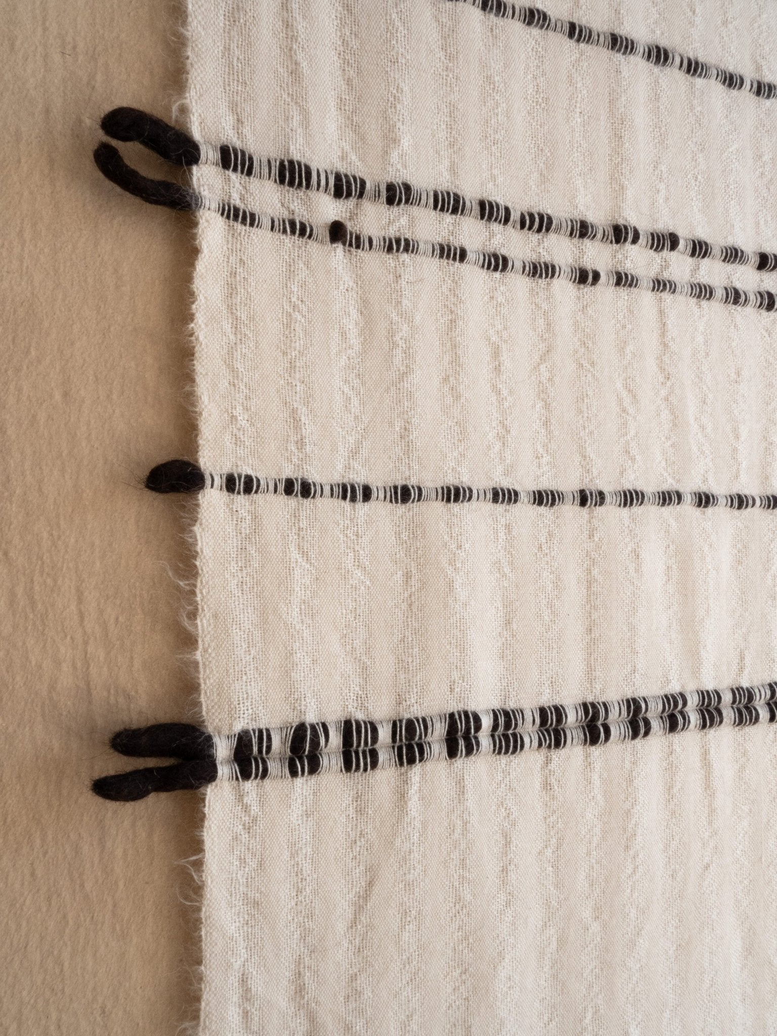 Chiaroscuro Handwoven Cotton Wall Hanging - Takoa Home Decor