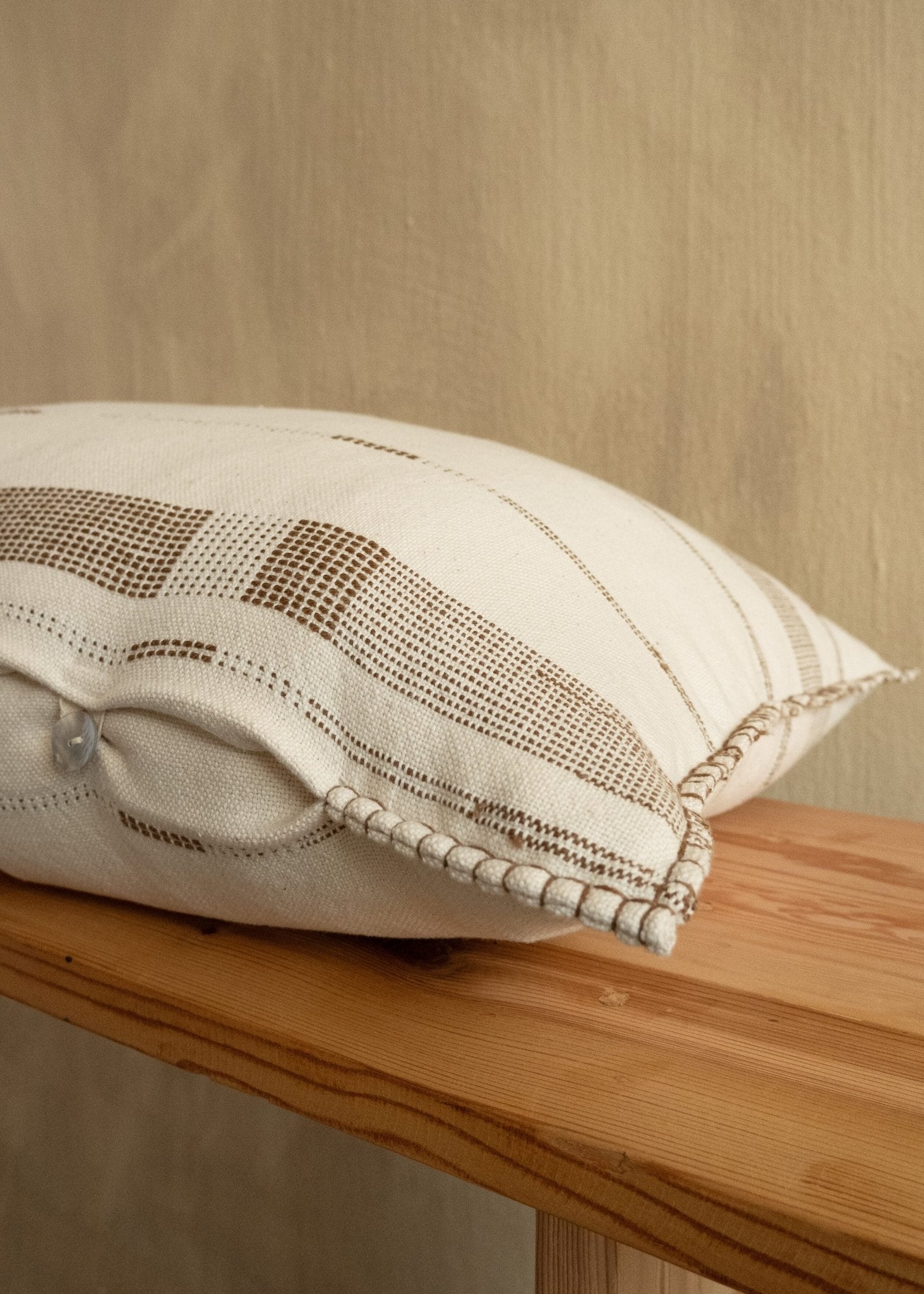 Fulcrum Patina Oversized Cotton Lumbar Pillow - Takoa Home Decor