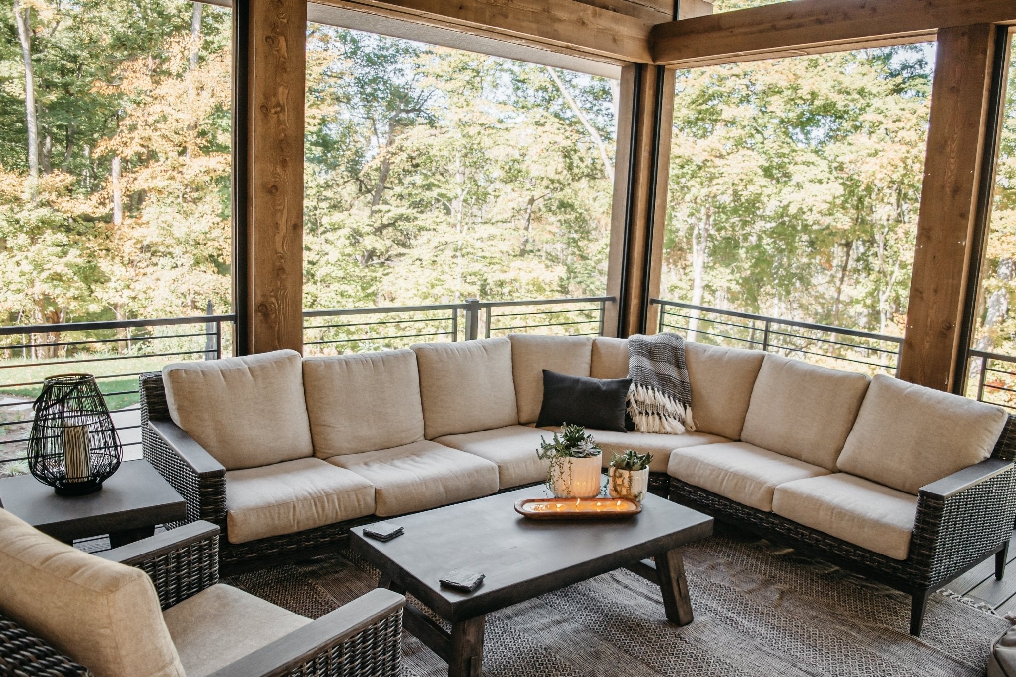 5 - Wick Dough Bowl Soy Candle - Harvest - Takoa Home Decor